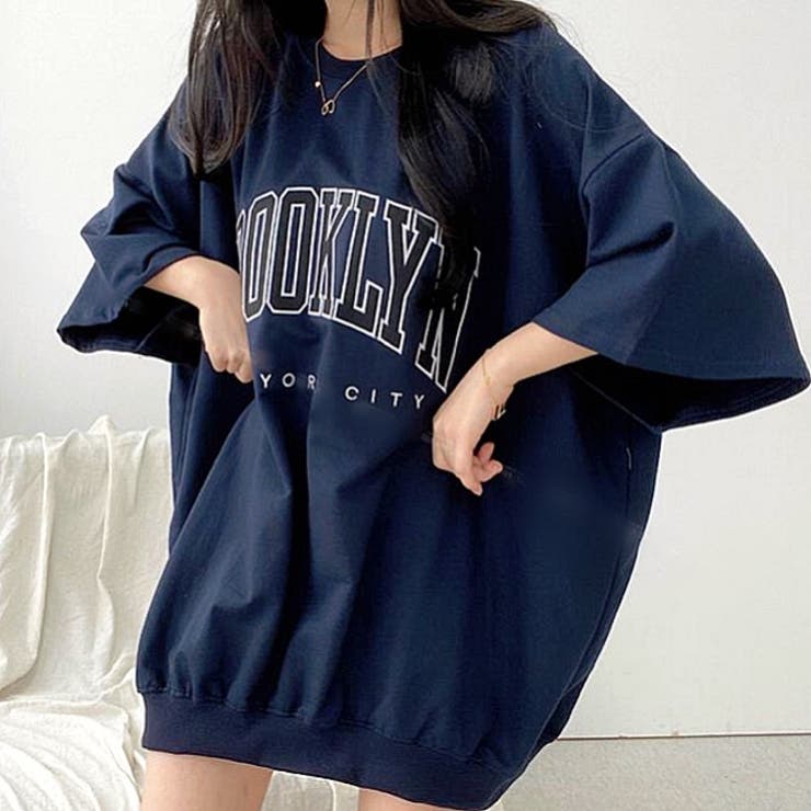 BROOKLYNプリントオーバーＴシャツ 春 夏 | SHEENA  | 詳細画像17 