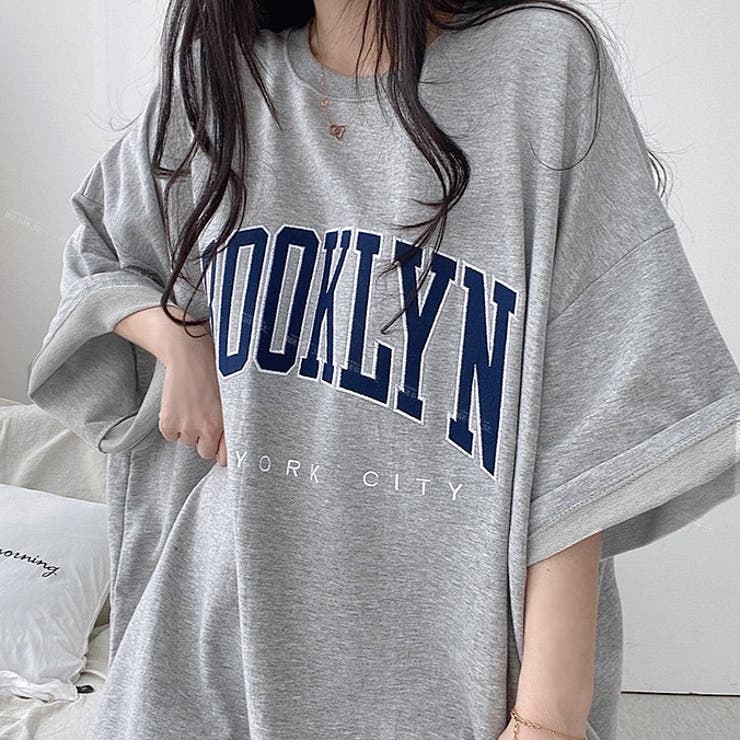 BROOKLYNプリントオーバーＴシャツ 春 夏 | SHEENA  | 詳細画像5 