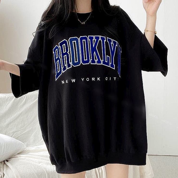 BROOKLYNプリントオーバーＴシャツ 春 夏 | SHEENA  | 詳細画像7 