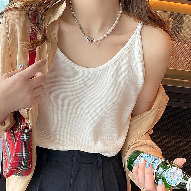 【GALENA】がレナ♡今季　キャミドッキング　トップス　今季配信 GALENA】がレナ♡今季 キャミドッキング トップス 今季配信