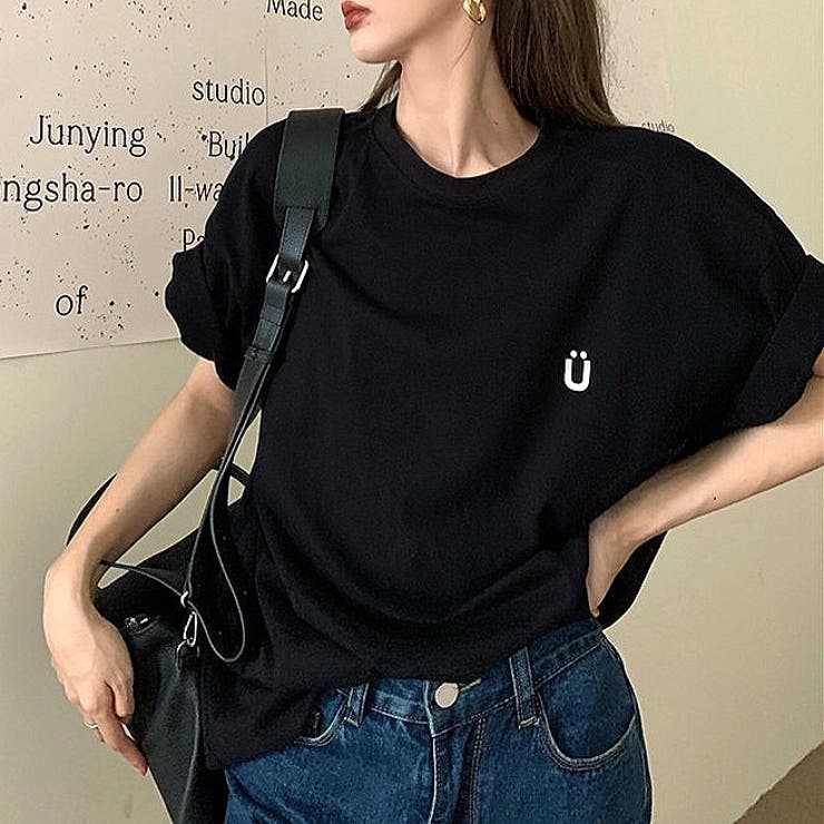 シンプルバックロゴルーズＴシャツ 春 夏 | SHEENA  | 詳細画像12 