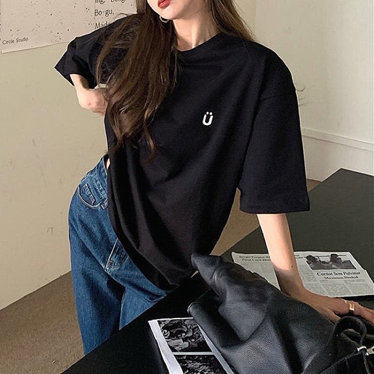 シンプルバックロゴルーズＴシャツ 春 夏 | SHEENA  | 詳細画像19 