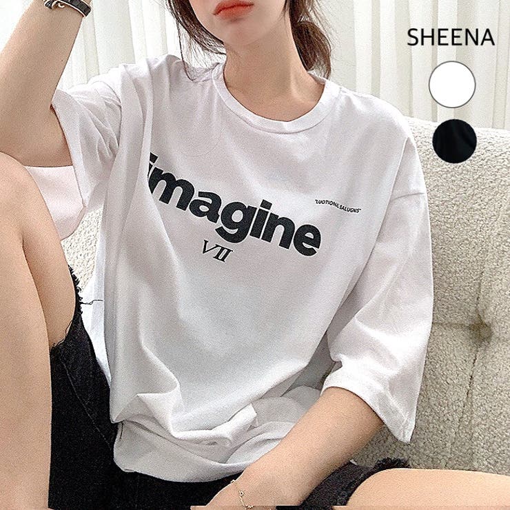 imagineロゴビッグシルエットＴシャツ 春 夏[品番：SHNW0009131