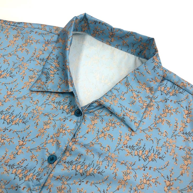 花柄半袖ルーズシャツ 春 夏[品番：SHNW0009245]｜SHEENA