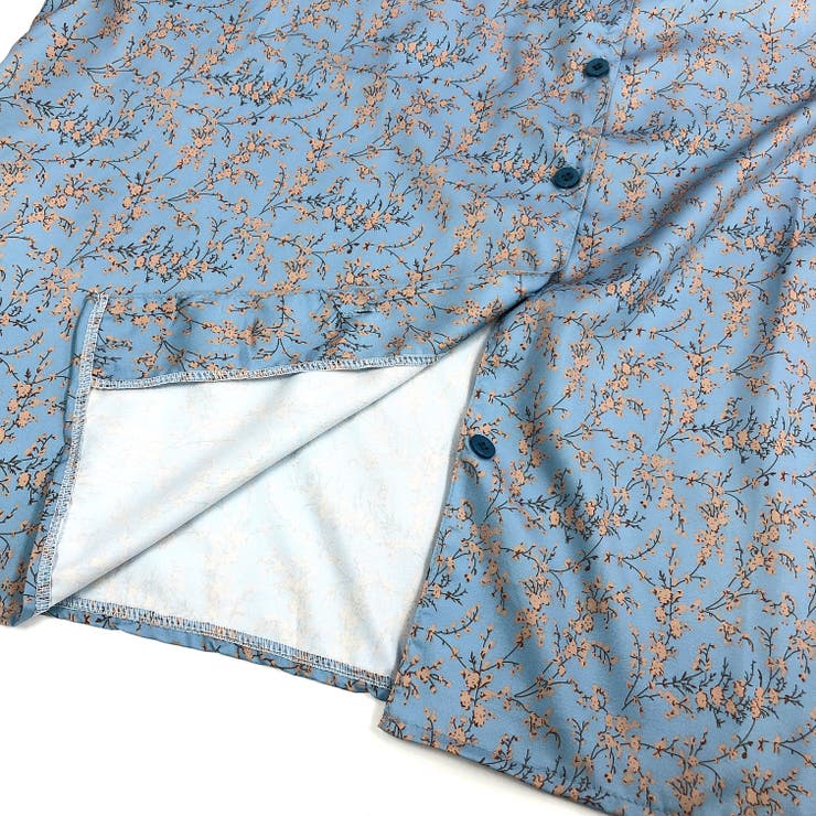 花柄半袖ルーズシャツ 春 夏[品番：SHNW0009245]｜SHEENA