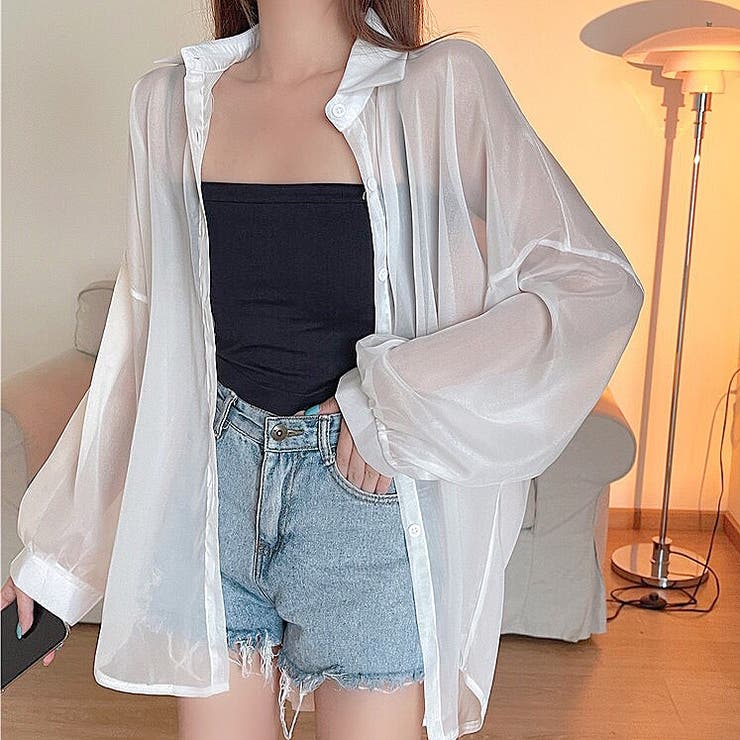 【Yumi/新品】fictiontokyo ボリュームスリーブエナメルJK レディース】タートルネックロングスリーブカットソー | JUN