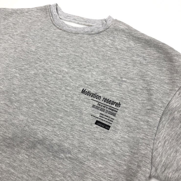 Motivationロゴオーバーサイズトレーナー 秋 冬 | SHEENA  | 詳細画像22 