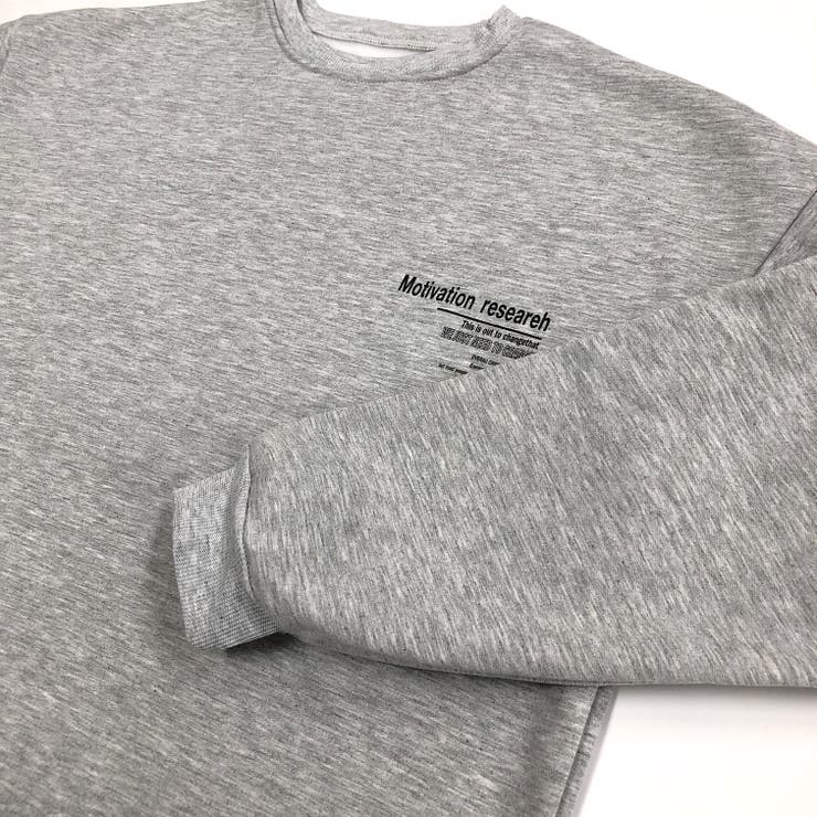 Motivationロゴオーバーサイズトレーナー 秋 冬 | SHEENA  | 詳細画像23 