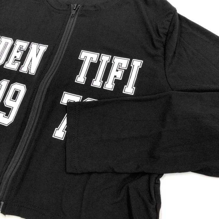 ロゴプリントダブルジップトップス 春 夏 | SHEENA  | 詳細画像20 