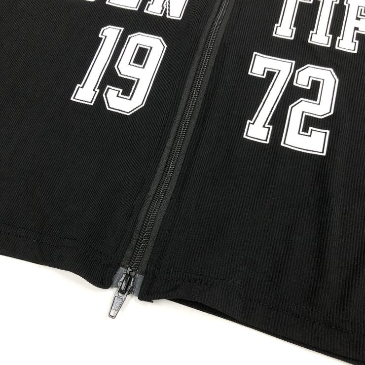 ロゴプリントダブルジップトップス 春 夏 | SHEENA  | 詳細画像21 