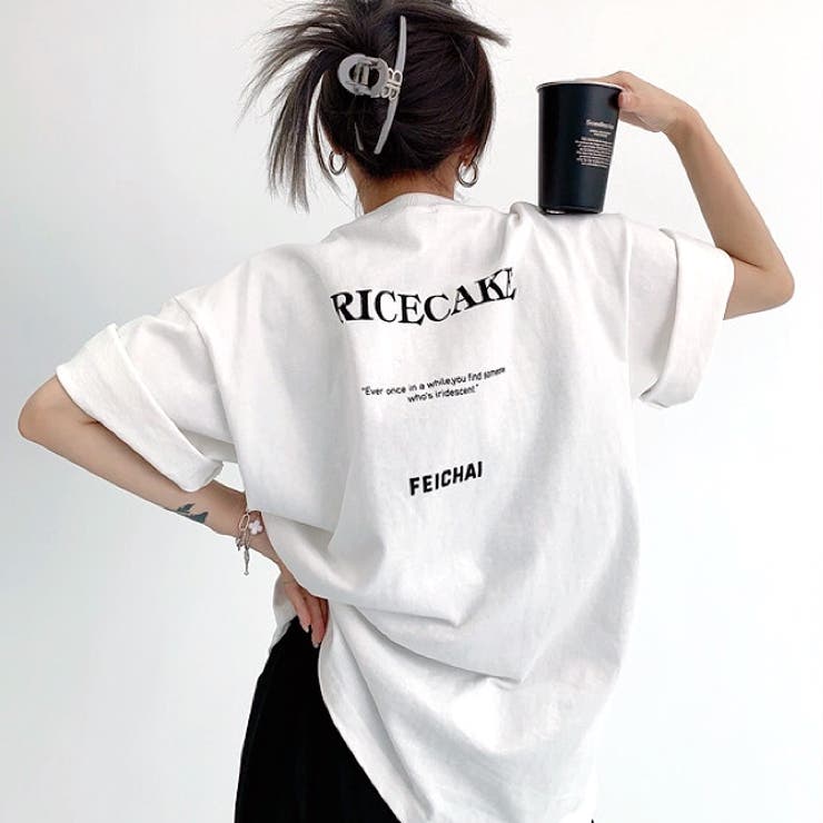 セール】ロゴプリントオーバーサイズTシャツ（Tシャツ
