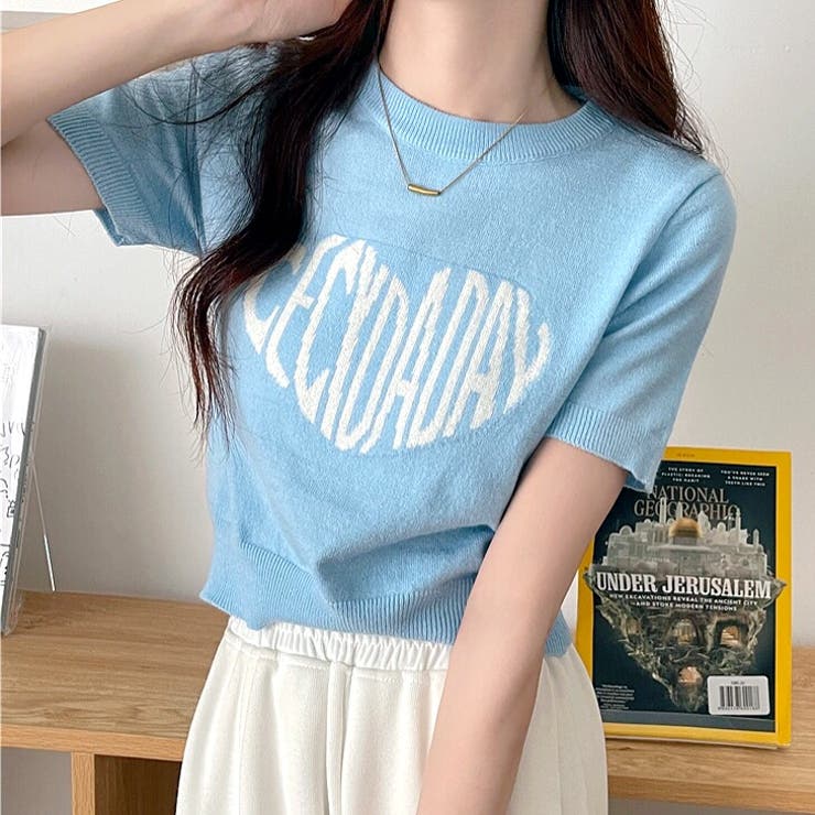 【即購入可能】theredthread S print tops charm THEREDTHREAD / ザレッドスレッド】S print tops charm