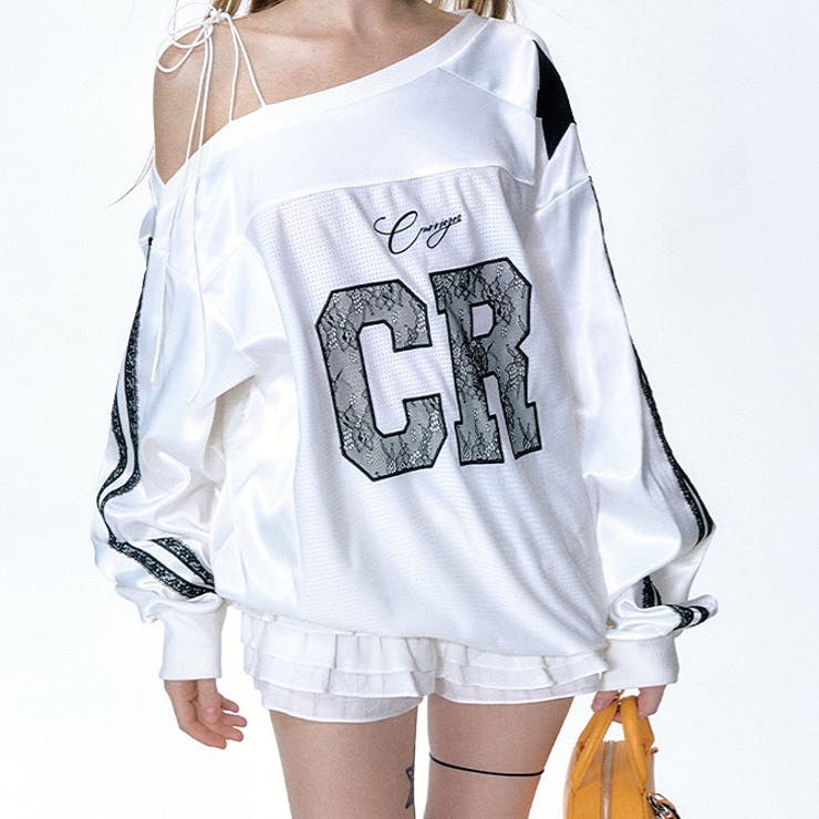 サイドラインレースロゴゲームシャツロンT 秋 冬 | SHEENA  | 詳細画像20 