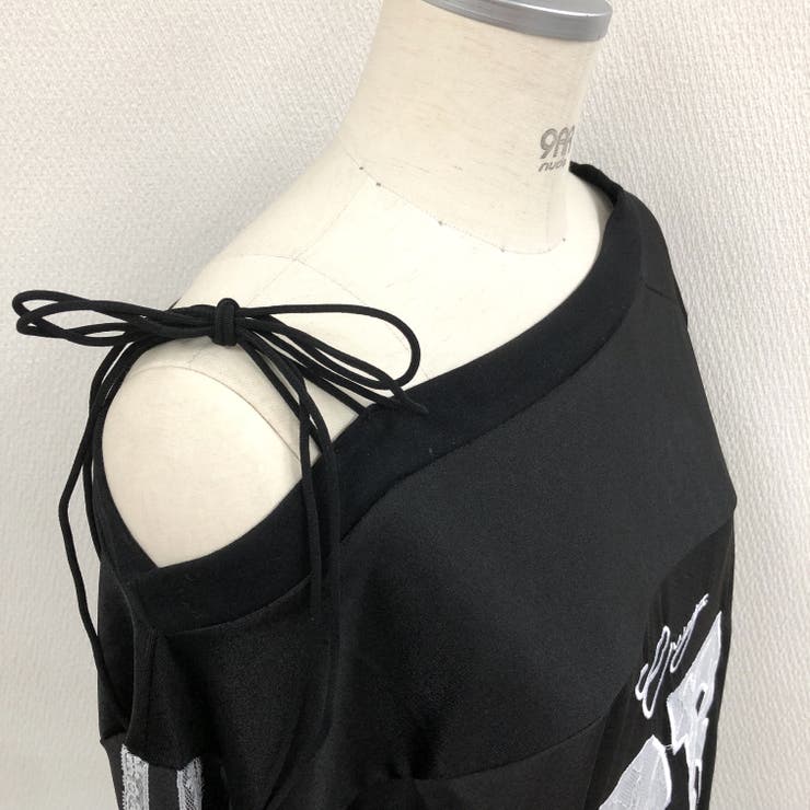 サイドラインレースロゴゲームシャツロンT 秋 冬 | SHEENA  | 詳細画像31 