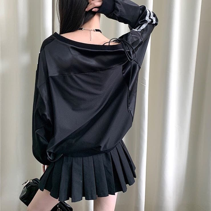 ブラウス シャツ ライン ゲームシャツ レディース ROOP TOKYO ブラウス シャツ UNISEX SIDELINE GAME SHIRT/ユニ