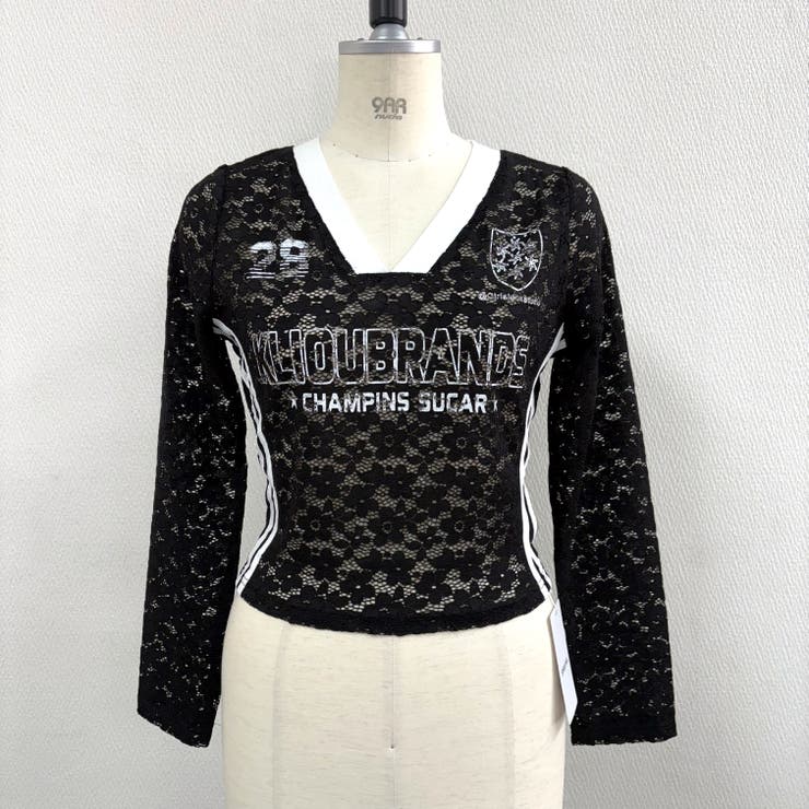 サイドラインゲームシャツレーストップス 春 夏 | SHEENA  | 詳細画像11 