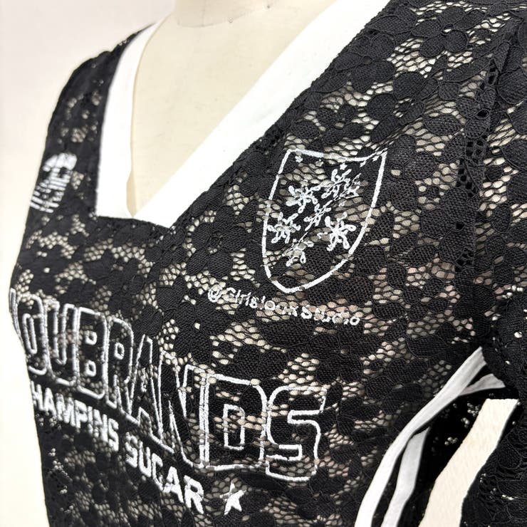 サイドラインゲームシャツレーストップス 春 夏 | SHEENA  | 詳細画像13 