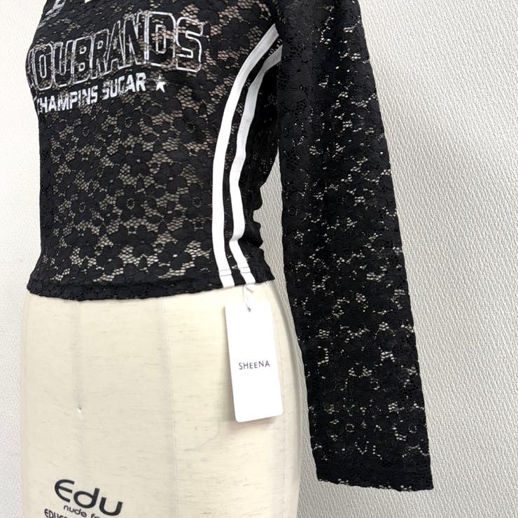 サイドラインゲームシャツレーストップス 春 夏 | SHEENA  | 詳細画像15 