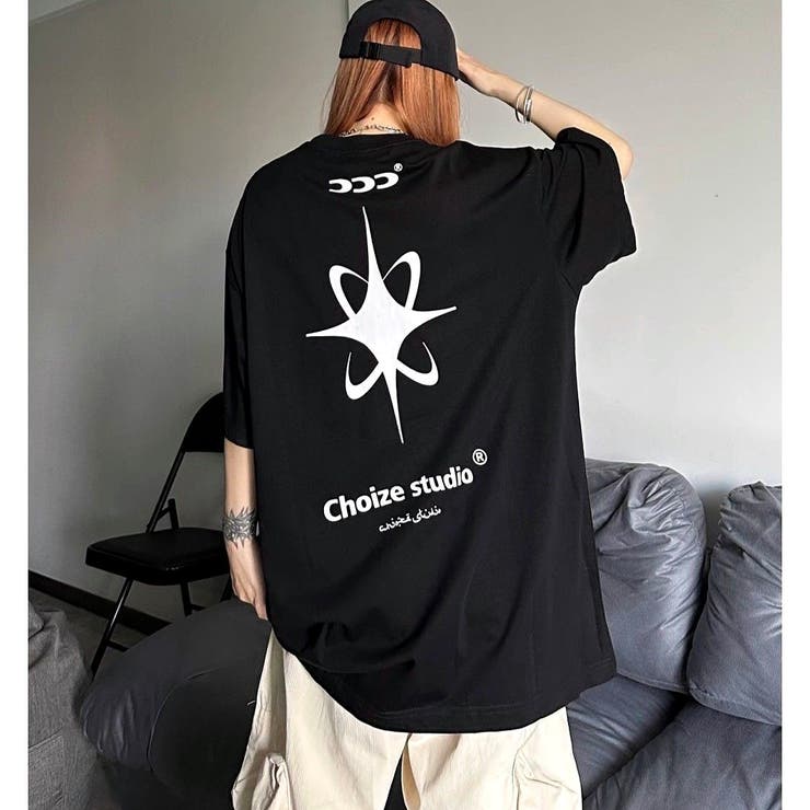 【 Jeans】バックプリント ブラック T シャツ バックプリントTシャツ(M ブラック): トップス｜Right-on公式