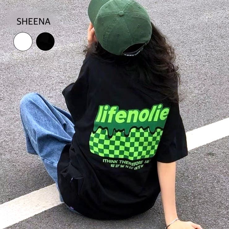 バックプリントオーバーサイズTシャツ | SHEENA  | 詳細画像1 