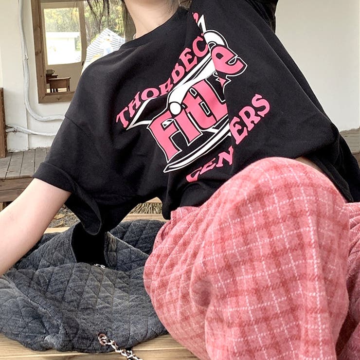 Fit LifeロゴプリントルーズTシャツ | SHEENA  | 詳細画像11 