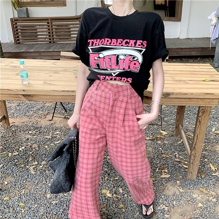 Fit LifeロゴプリントルーズTシャツ | SHEENA  | 詳細画像26 