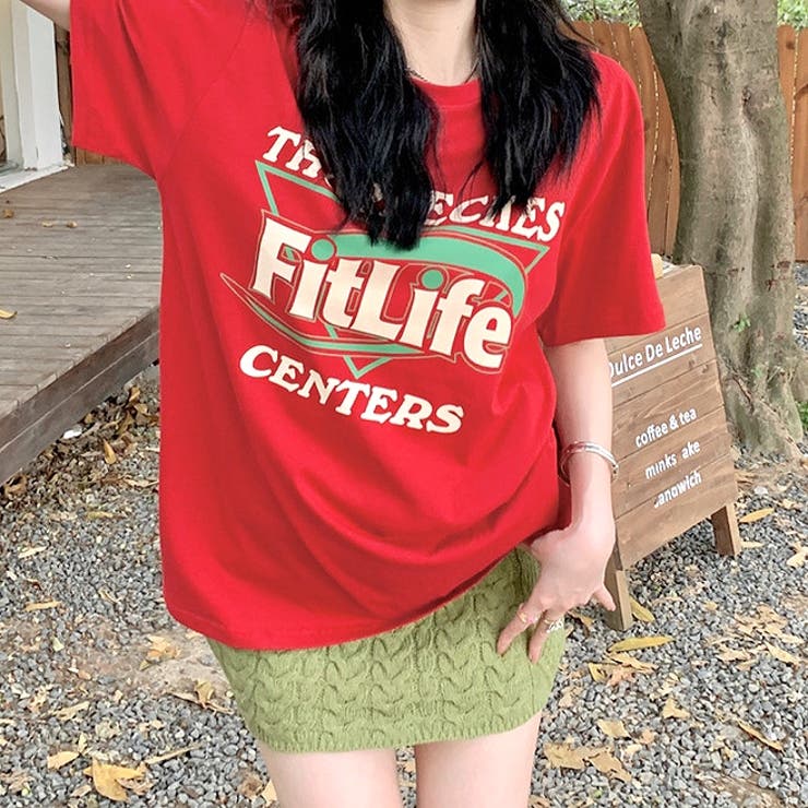 Fit LifeロゴプリントルーズTシャツ | SHEENA  | 詳細画像27 