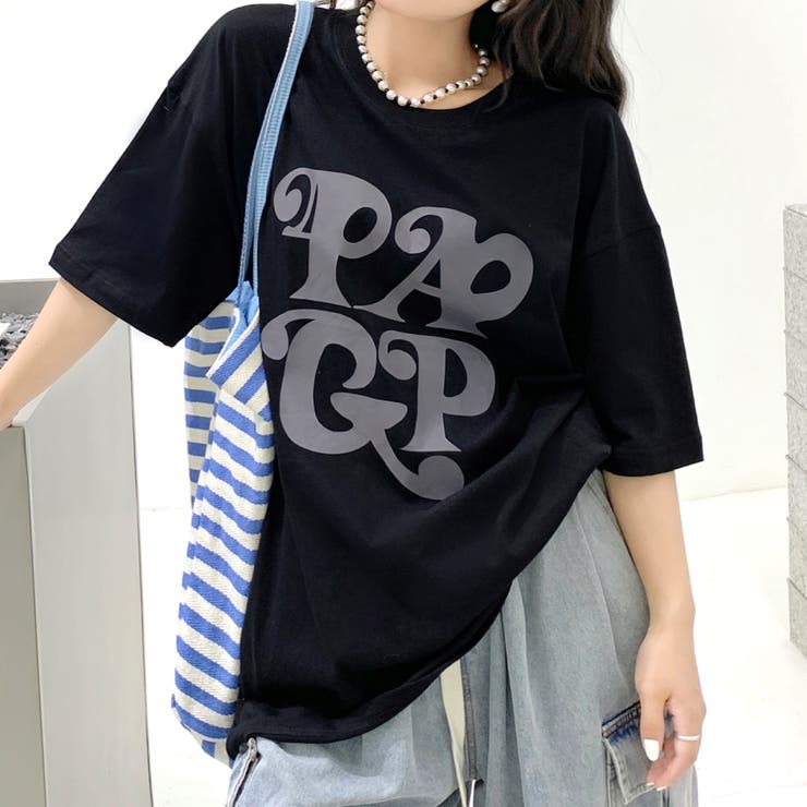 BIGロゴプリントオーバーサイズTシャツ | SHEENA  | 詳細画像2 