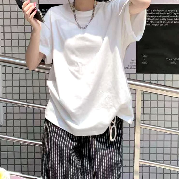 レタリングバックプリントオーバーサイズTシャツ | SHEENA  | 詳細画像9 