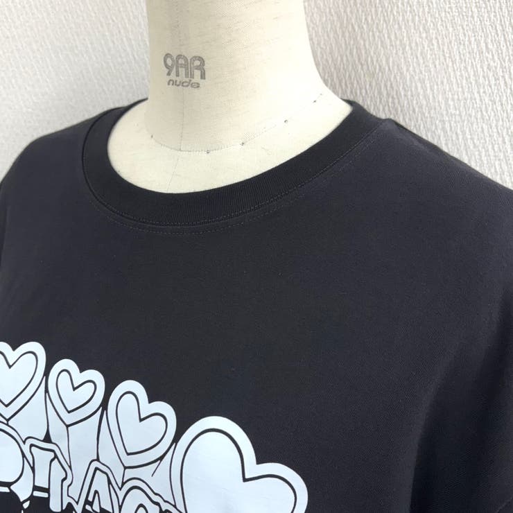 BLACK WORKロゴプリントオーバーサイズTシャツ | SHEENA  | 詳細画像19 