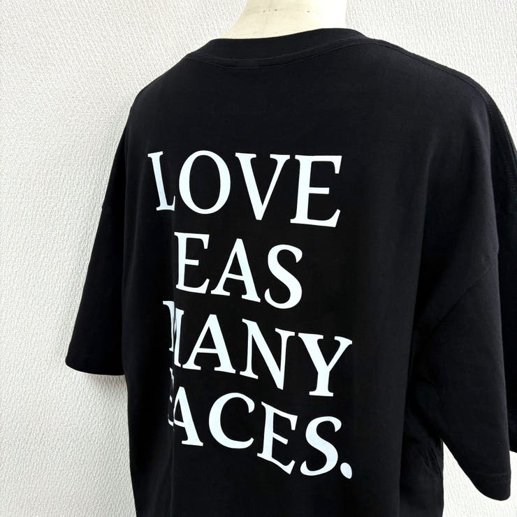 バックメッセージロゴオーバーサイズＴシャツ | SHEENA  | 詳細画像24 