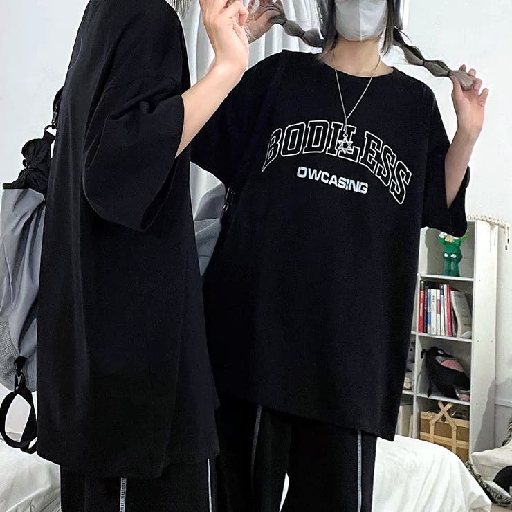 BODILESSロゴオーバーサイズＴシャツ | SHEENA  | 詳細画像14 