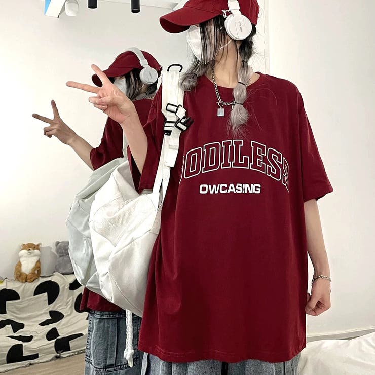 BODILESSロゴオーバーサイズＴシャツ | SHEENA  | 詳細画像3 