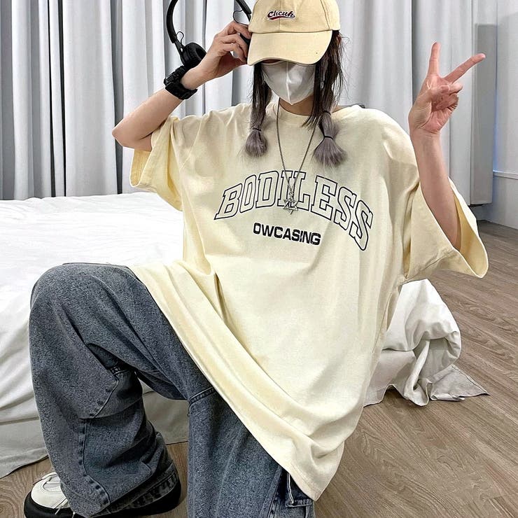 BODILESSロゴオーバーサイズＴシャツ | SHEENA  | 詳細画像8 