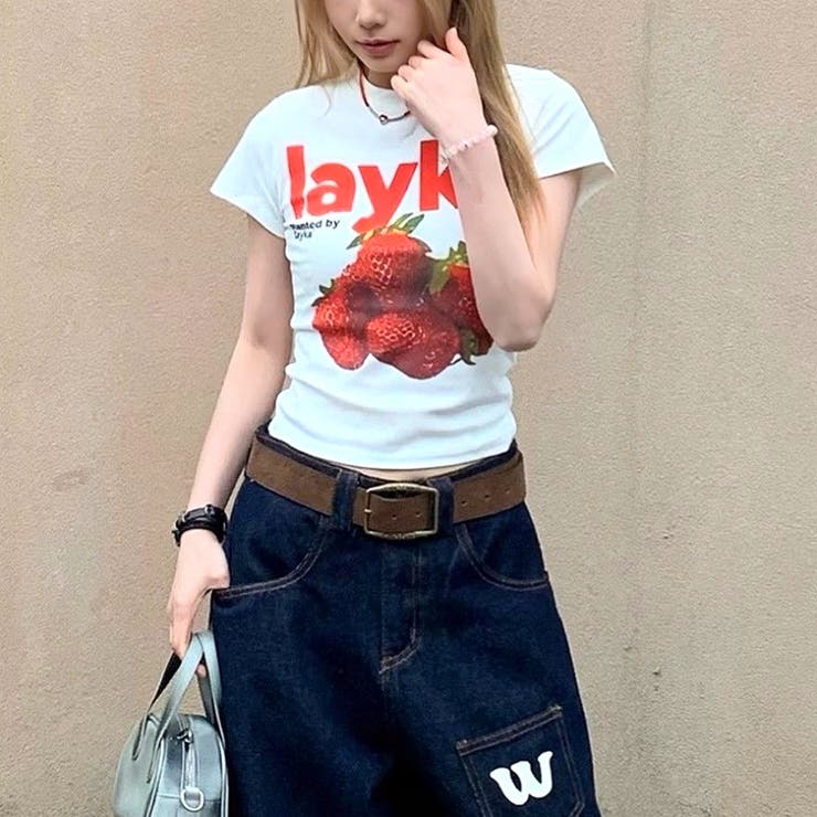フルーツプリントコンパクトＴシャツ | SHEENA  | 詳細画像6 