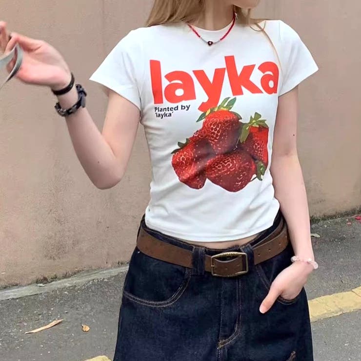 フルーツプリントコンパクトＴシャツ | SHEENA  | 詳細画像8 