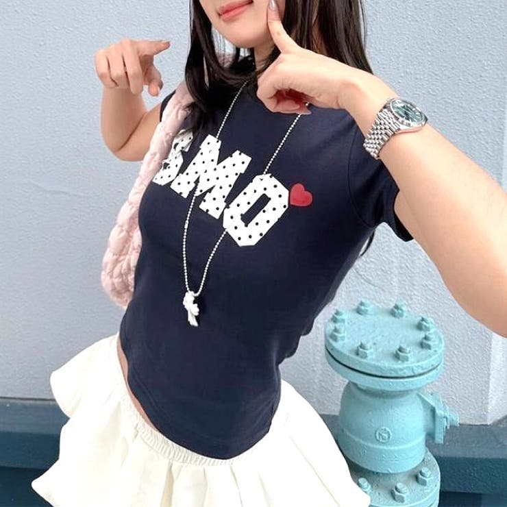 ドットロゴコンパクトフィットＴシャツ | SHEENA  | 詳細画像16 
