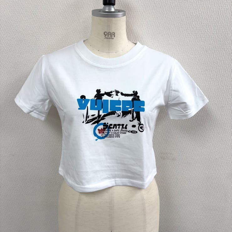 グラフィックロゴプリントコンパクトTシャツ | SHEENA  | 詳細画像8 