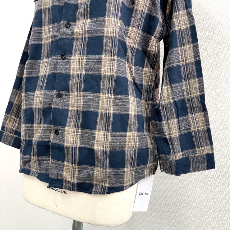 【秋冬新作】フード付きチェックシャツ | SHEENA  | 詳細画像26 