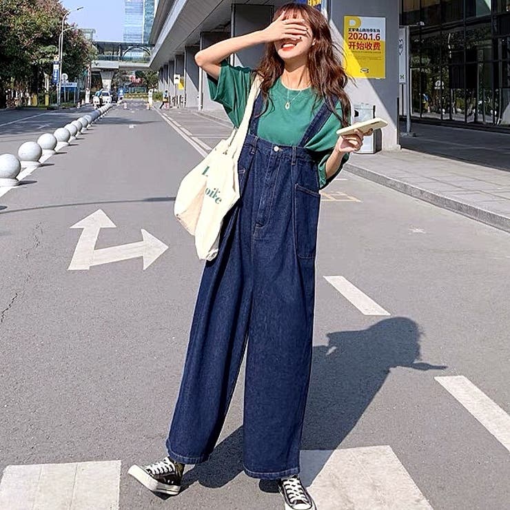 wonnyribbon デニムサロペットパンツ　スカートパンツ　セット売り wonnyribbon デニムサロペットパンツ スカートパンツ セット売り