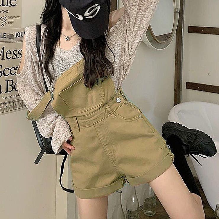 ダメージショートサロペット 春 夏 | SHEENA  | 詳細画像11 