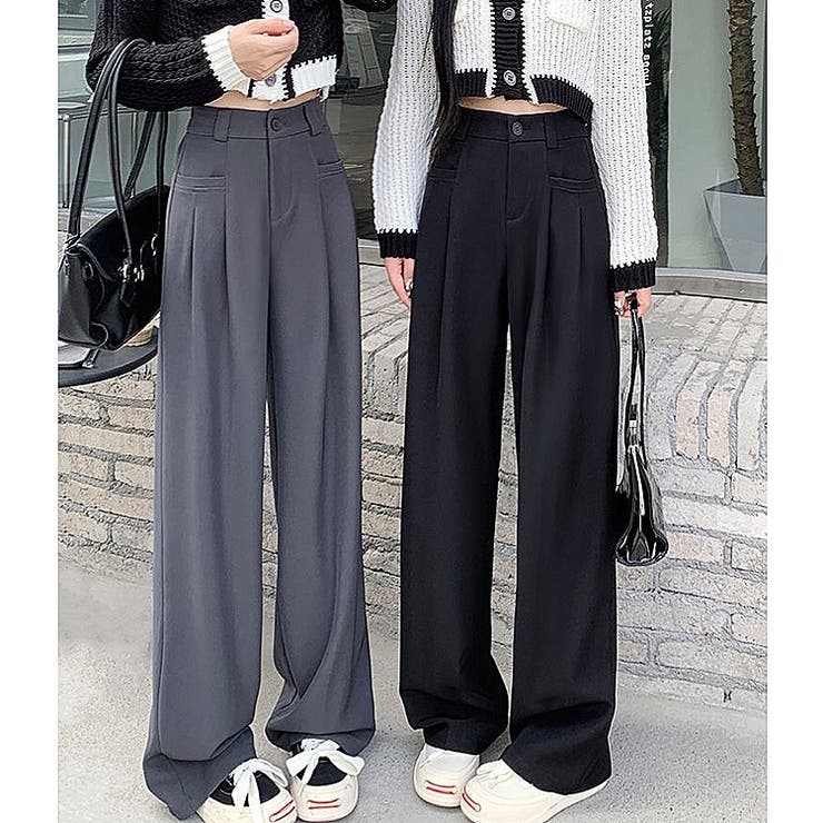 デザインポケットタックパンツ 春 夏[品番：SHNW0008863]｜SHEENA