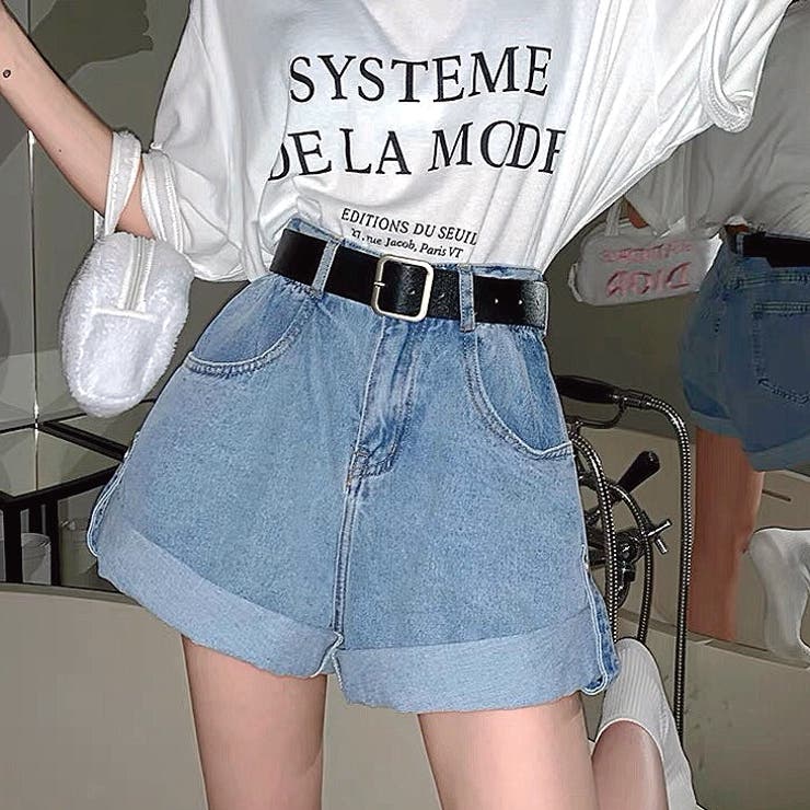 ☆DIANTE☆ロールアップデニムショートパンツ☆ 宅配便】ロールアップデニムショートパンツ／pants567 | DAY