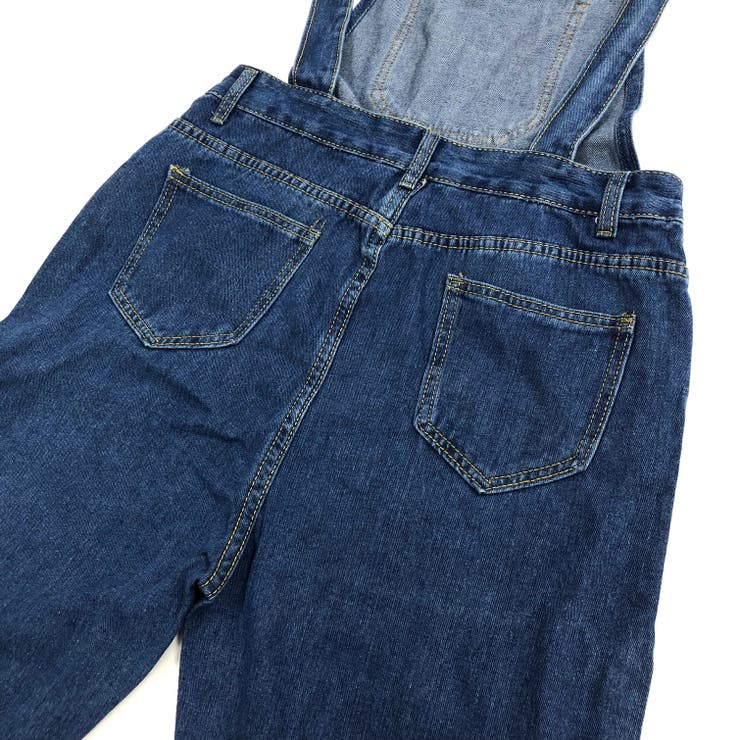 裾スリットデニムサロペット 春 夏 | SHEENA  | 詳細画像29 