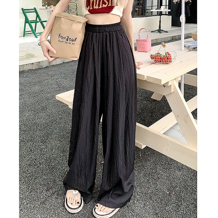 シワ加工リラックスワイドパンツ 春 夏 | SHEENA  | 詳細画像24 