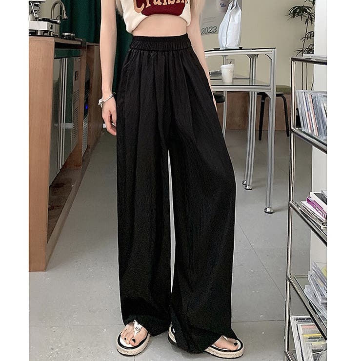 シワ加工リラックスワイドパンツ 春 夏 | SHEENA  | 詳細画像27 