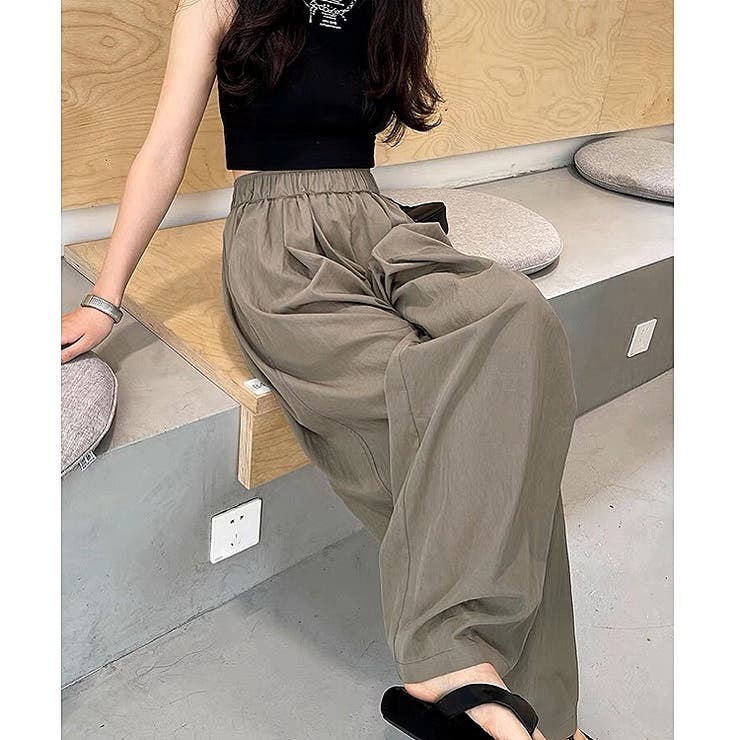 シワ加工リラックスワイドパンツ 春 夏 | SHEENA  | 詳細画像41 