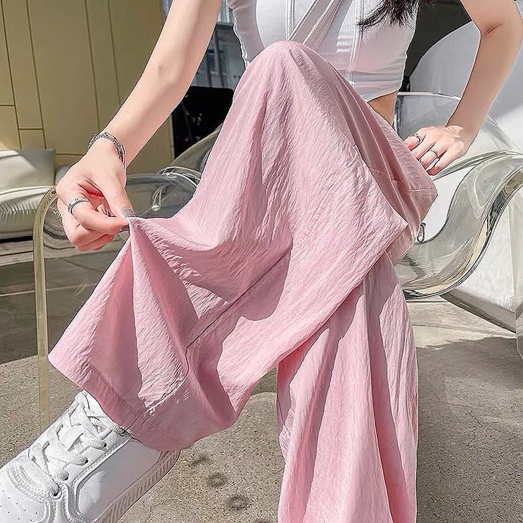 シワ加工リラックスワイドパンツ 春 夏 | SHEENA  | 詳細画像60 