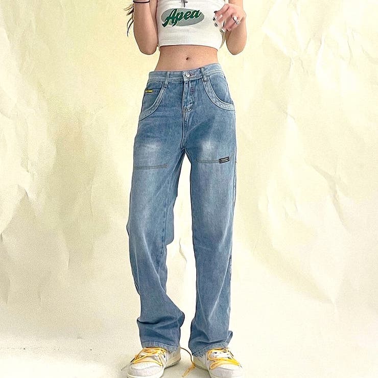 【ポケットのロゴがアクセント♡】CHANEL デニムパンツ 後ろポケットCCロゴ】CHANEL ジーンズ 2025新作 (CHANEL/デニム