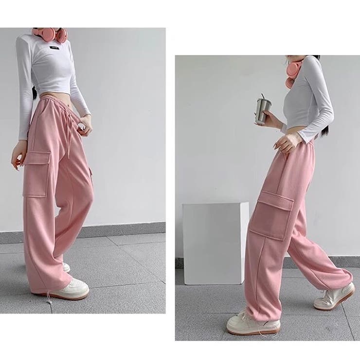 SHEENA カーゴパンツ ワイドカーゴパンツ レディース : ZOZOTOWN